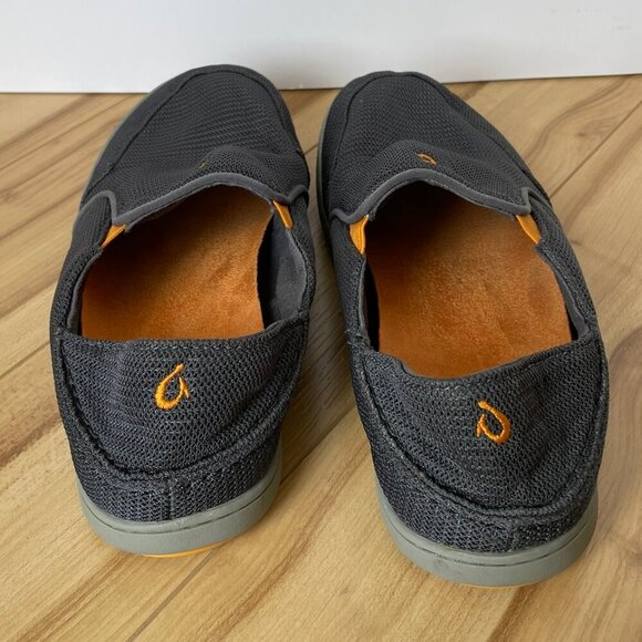 OLUKAI Nohea Mesh Gray Casual Slip On Shoes 10188-4242 Men's Size 8 - Picture 4 of 12